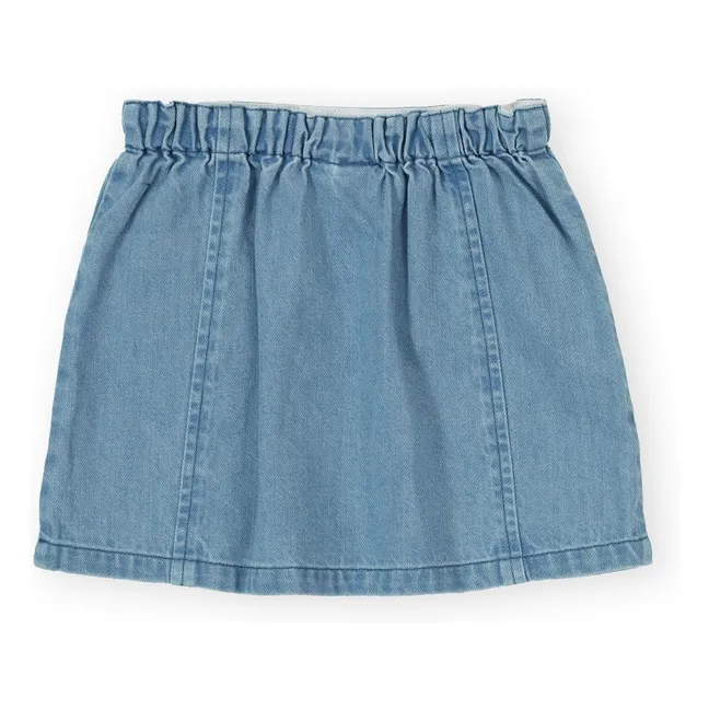 Falda Strawberry Chambray | Azul