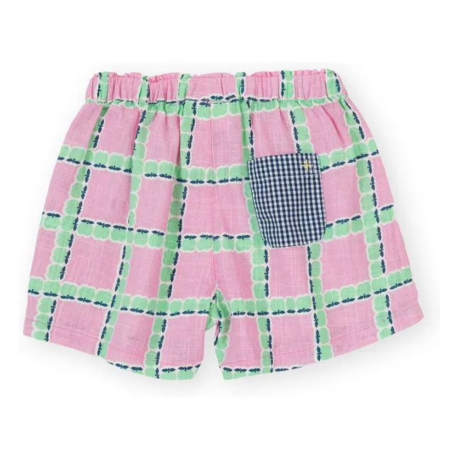 Pantalones cortos Carreaux | Rosa