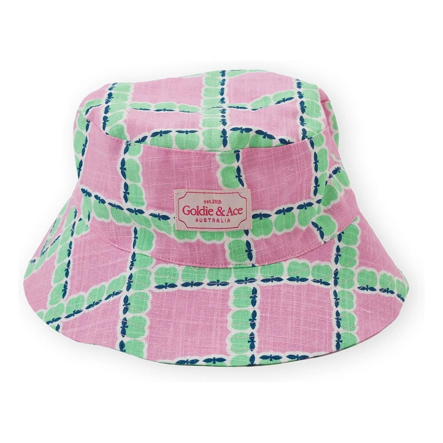 Goldie + Ace Pink Bob Carreaux