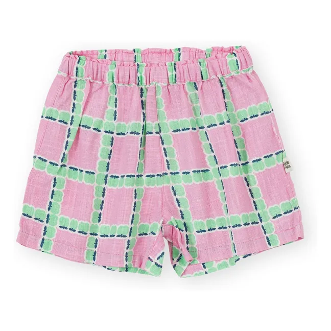 Pantalones cortos Carreaux | Rosa