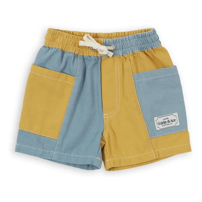 Shorts Patchs | Bleu ciel