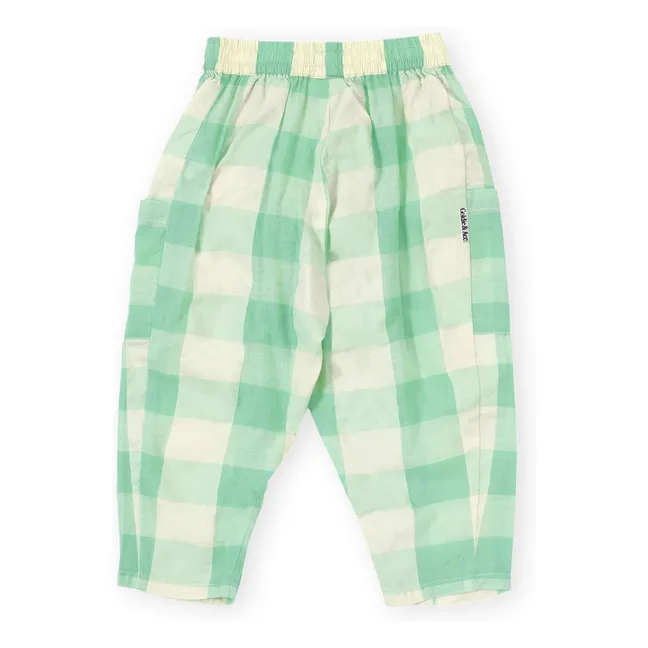 Pantalones Carreaux | Verde