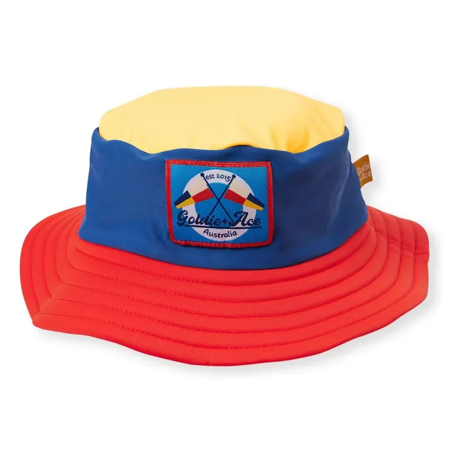 Chapeau de Bain Anti-UV Nautique | Rouge