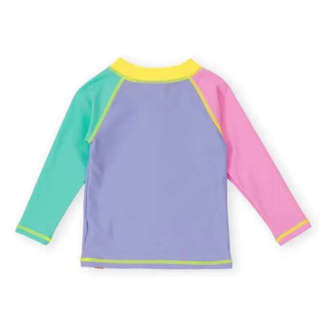 T-shirt de Bain Anti-UV Paradise | Mauve