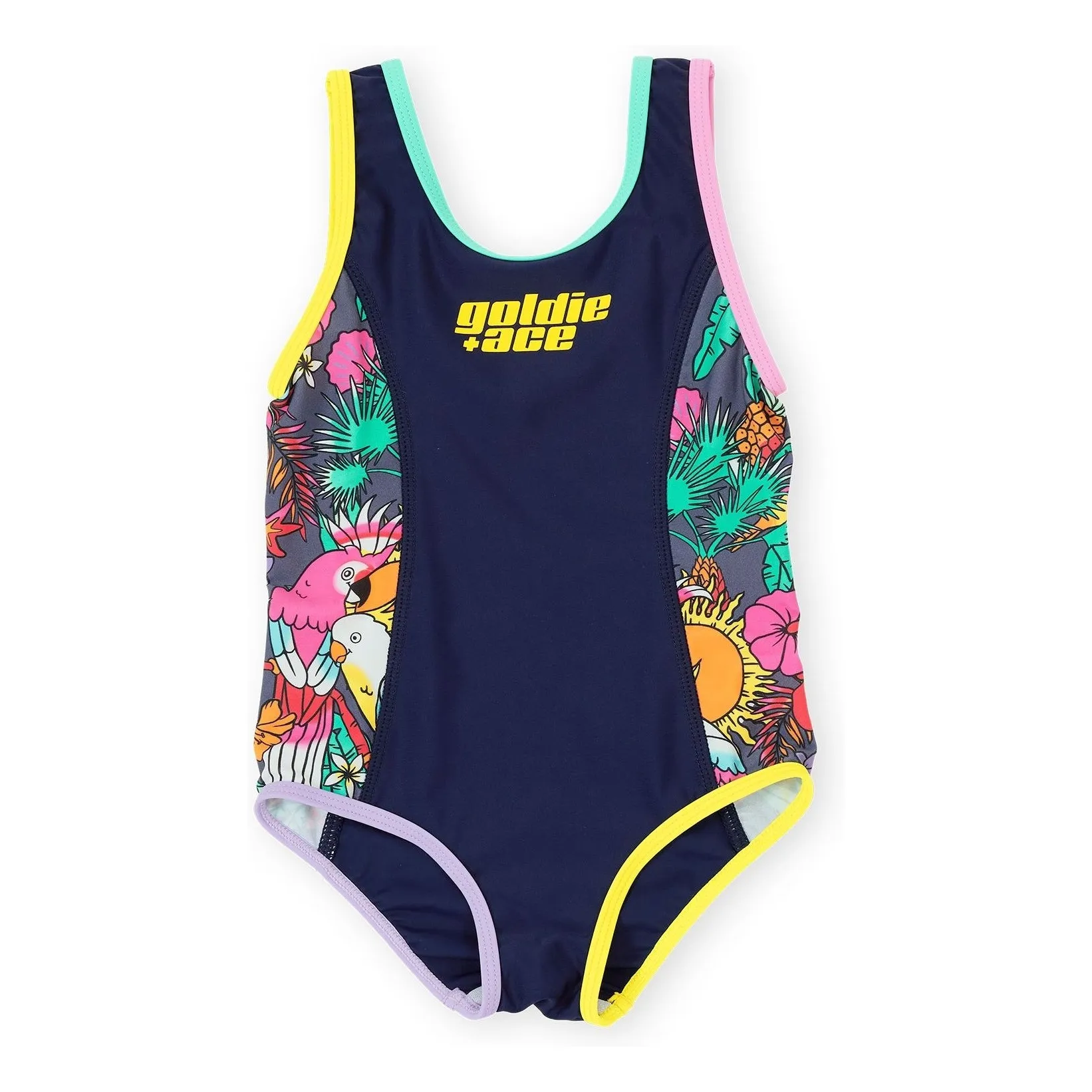 Goldie + Ace Navy Blue Paradise Swimsuit