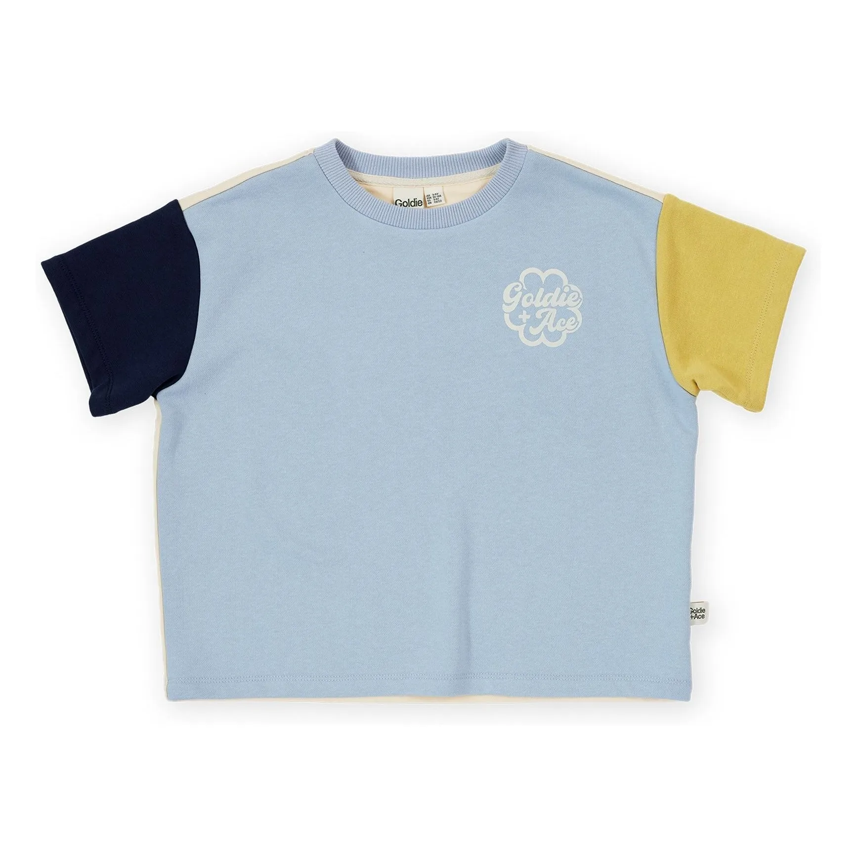 Goldie + Ace Light Blue Thick Oversize T-Shirt