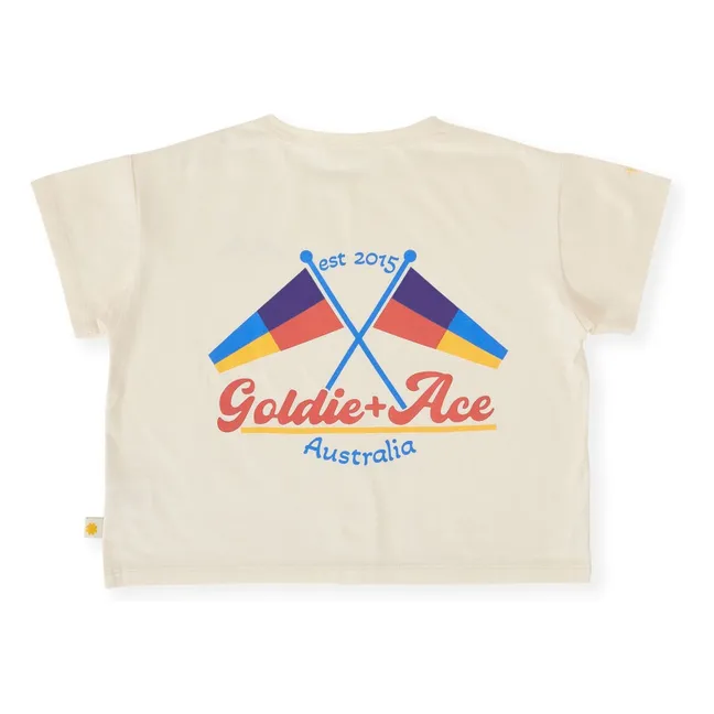 T-shirt Drapeaux | Crème