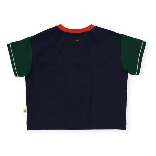 T-shirt Oversize Athletic | Bleu foncé