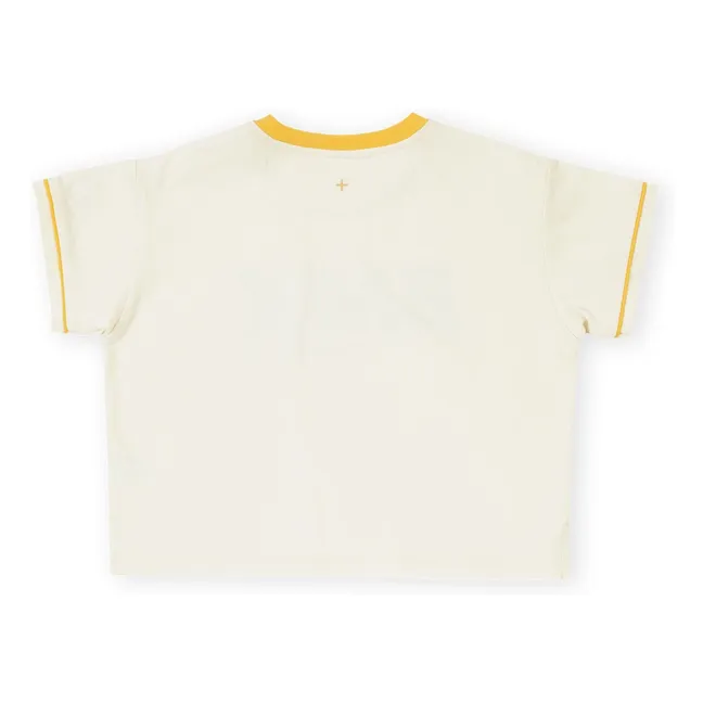 Camiseta BMX oversize | Marfil