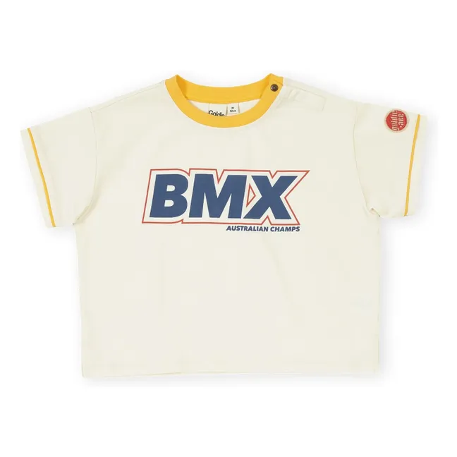Oversize BMX T-shirt | Ivory