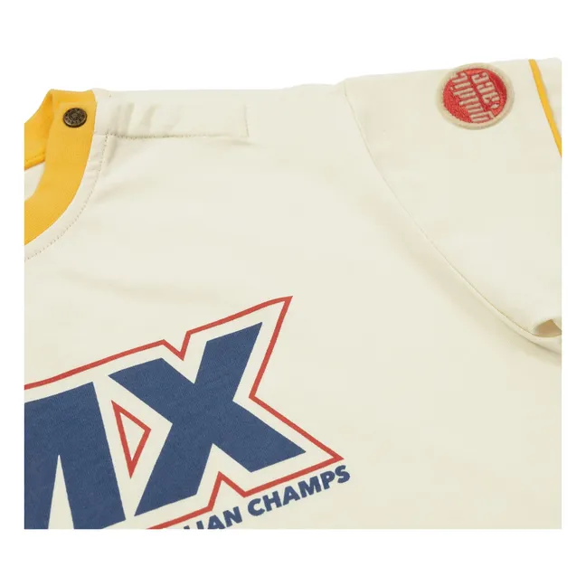 Oversize BMX T-shirt | Ivory