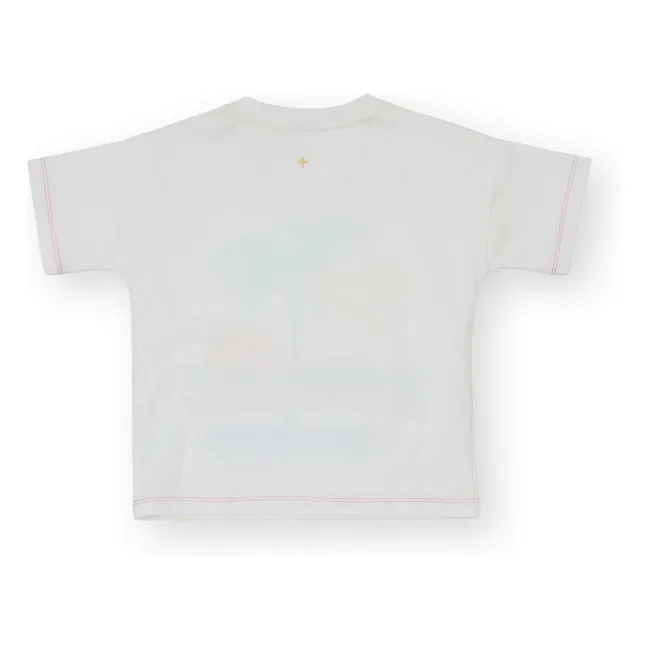 Camiseta Palm | Marfil