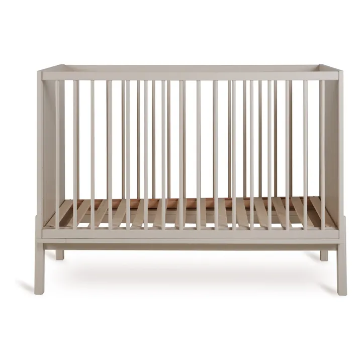 Lit bébé Ashi 60x120 cm | Argile- Image produit n°1