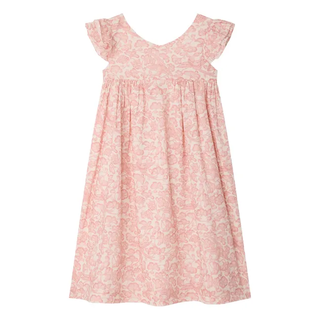 Kleid Galantine Fleurie | Puderrosa