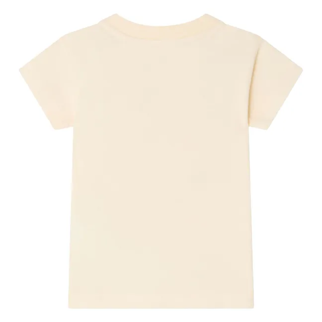 Dom T-shirt Organic cotton | Ecru