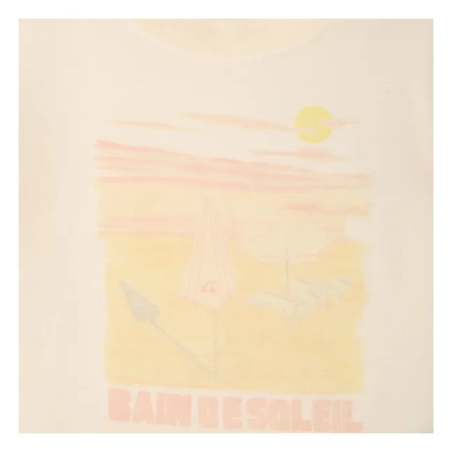 Dom T-shirt Organic cotton | Ecru