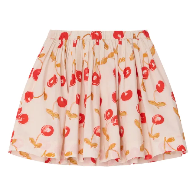 Falda Cherry Suzon Algodón orgánico | Blanco