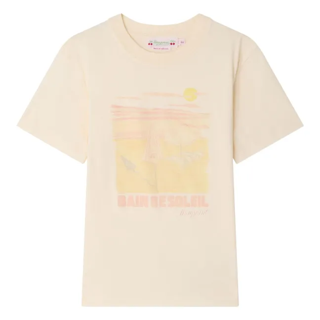 Thida organic cotton T-shirt | Ecru