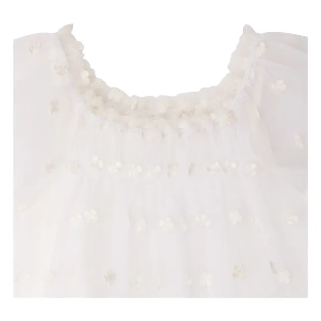Robe Lisabeth Tulle | Blanc
