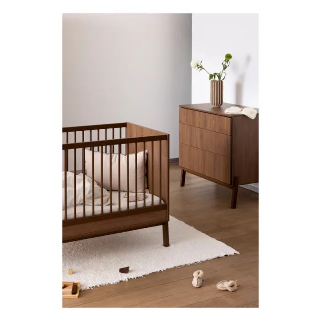 Lit bébé Ashi 70x140 cm | Hêtre