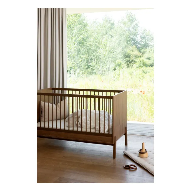 Lit bébé Ashi 70x140 cm | Hêtre