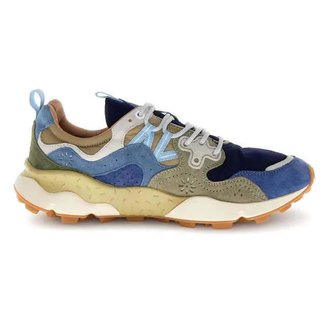 Baskets Yamano 3 Suède et Nylon | Bleu nuit