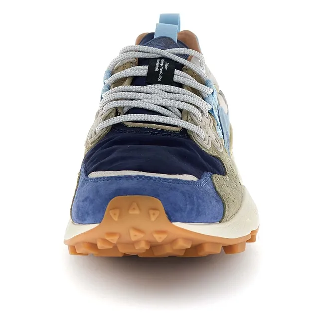 Baskets Yamano 3 Suède et Nylon | Bleu nuit