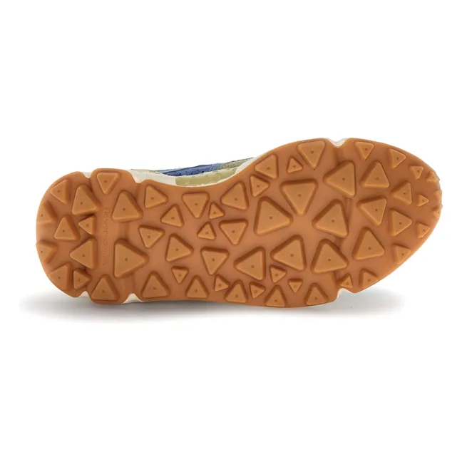 Yamano 3 Suede and Nylon Sneakers | Midnight blue