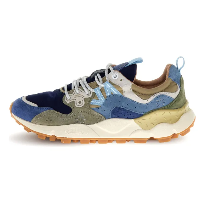 Baskets Yamano 3 Suède et Nylon | Bleu nuit