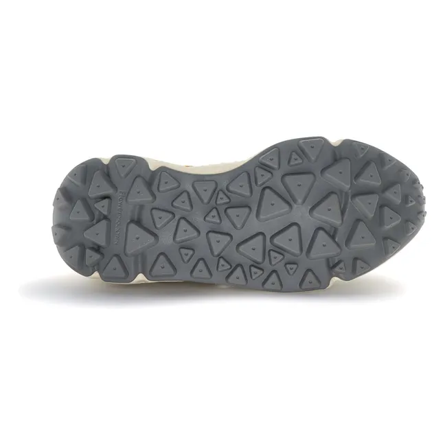 Zapatillas Yamano 3 de ante leopardo y nailon | Naranja