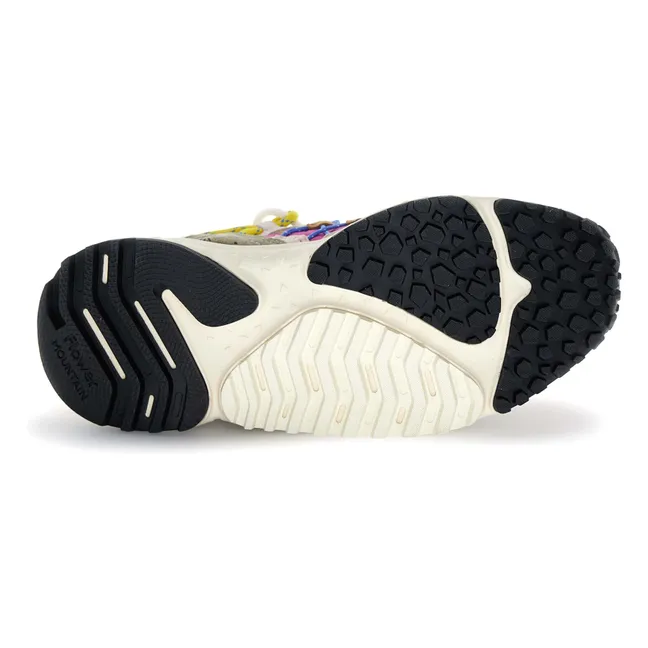 Zapatillas Yamabushi de ante y nailon | Rosa Fushia