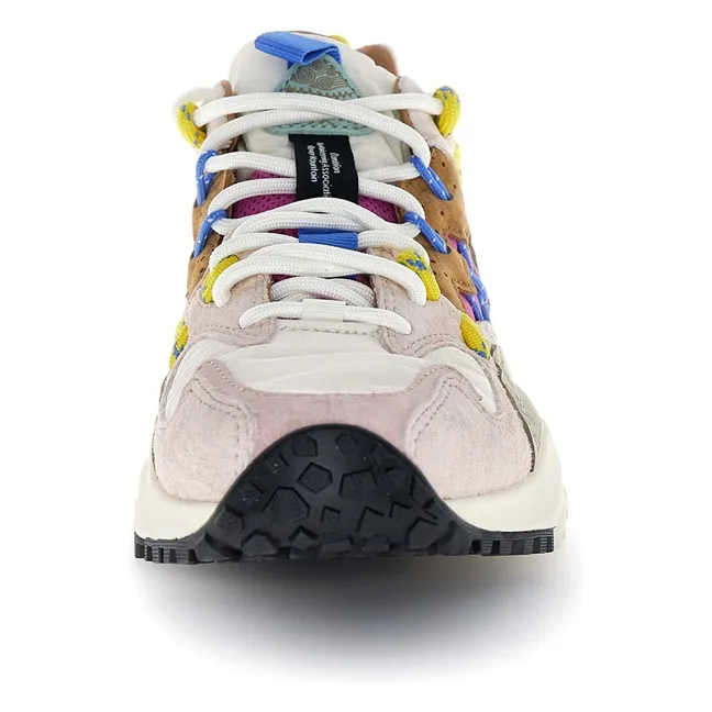 Zapatillas Yamabushi de ante y nailon | Rosa Fushia