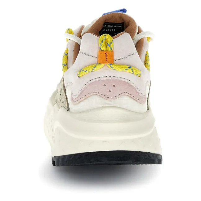 Baskets Yamabushi Suède et Nylon | Rose fuschia