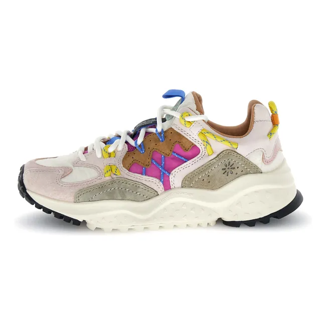 Zapatillas Yamabushi de ante y nailon | Rosa Fushia