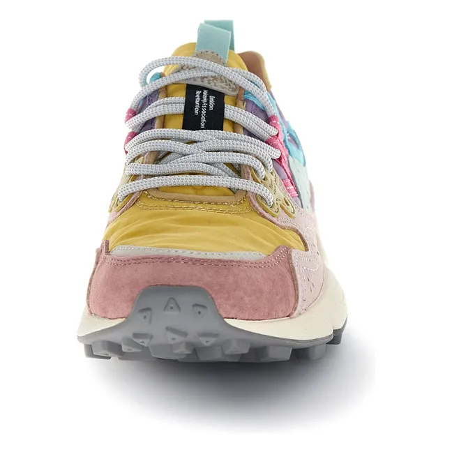 Zapatillas Yamano 3 de ante y nailon | Ocre