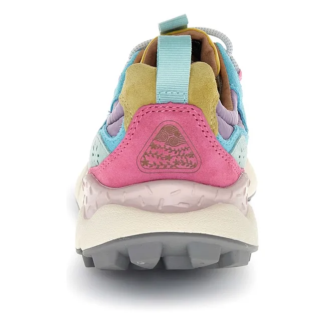 Baskets Yamano 3 Suède et Nylon | Ocre