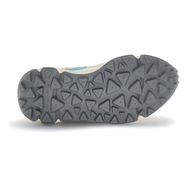 Baskets Yamano 3 Suède et Nylon | Rose pâle