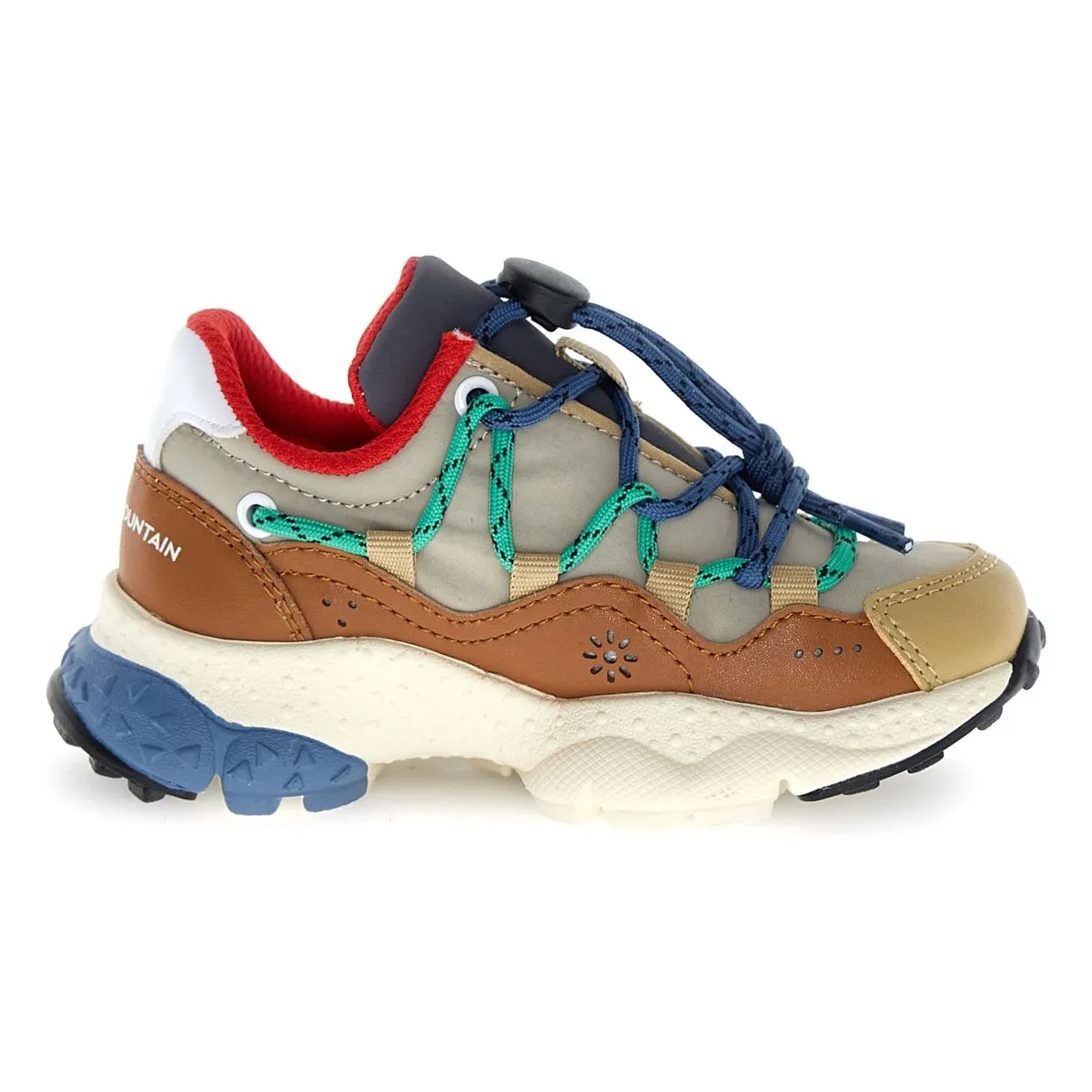 Flower Mountain Brown Raikiri Sneakers