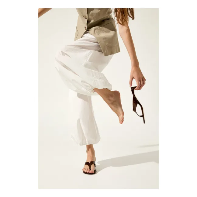 Sandalias Farah efecto cocodrilo | Chocolate