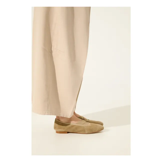 Ballerines Bettina Suède | Beige