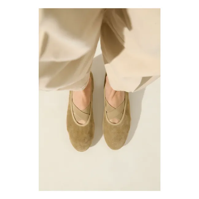Bettina Bailarinas ante | Beige