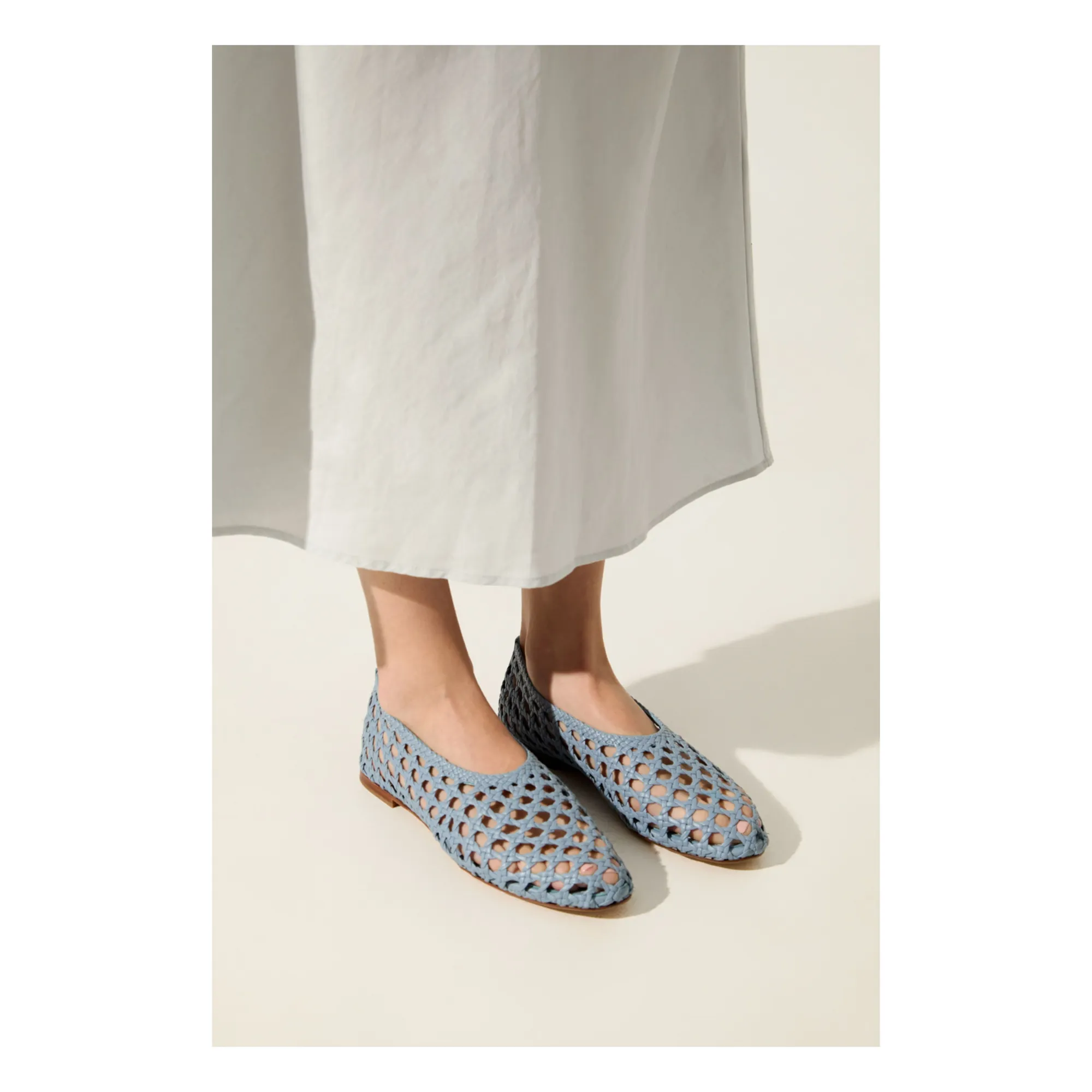 Ballerines Ava | Bleu- Image produit n°1