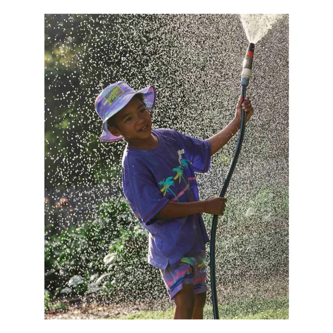 Gorro de baño anti-UV Palma | Violeta