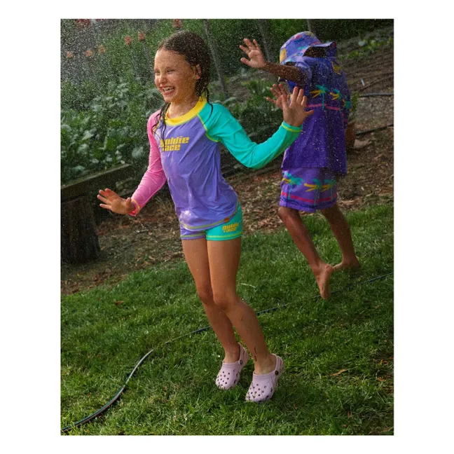 T-shirt de Bain Anti-UV Paradise | Mauve