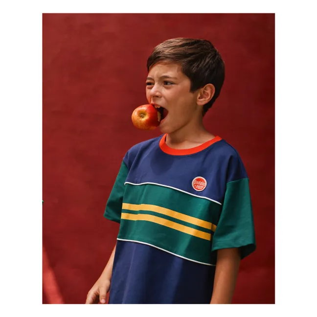 T-shirt Oversize Athletic | Bleu foncé