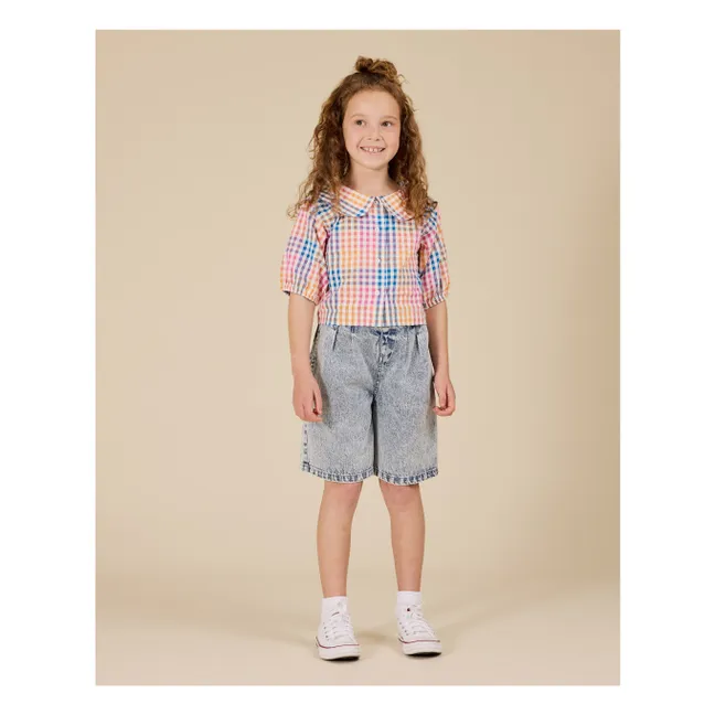 En exclusiva para Goldie+Ace x Smallable - Bermudas Kirby | Azul