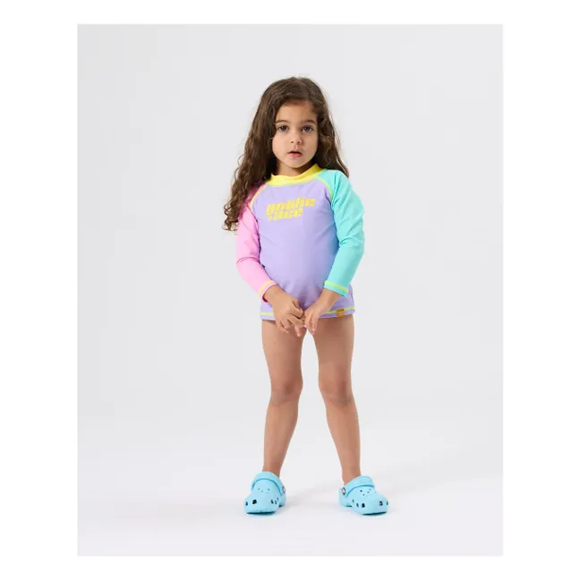 T-shirt de Bain Anti-UV Paradise | Mauve
