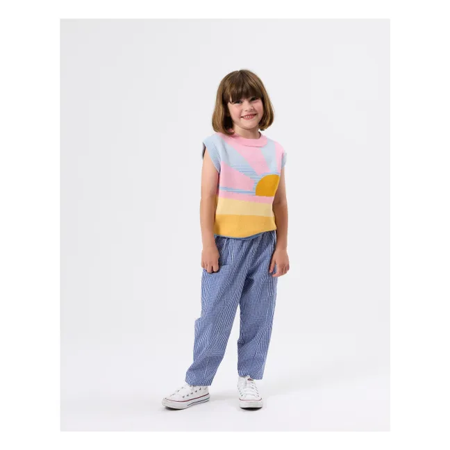 Sunshine Sleeveless Sweater | Pink