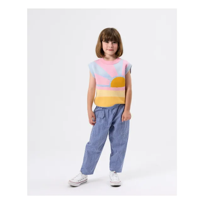 Sunshine Sleeveless Sweater | Pink