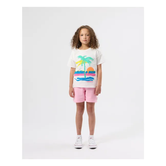 T-shirt Palmier | Ivoire